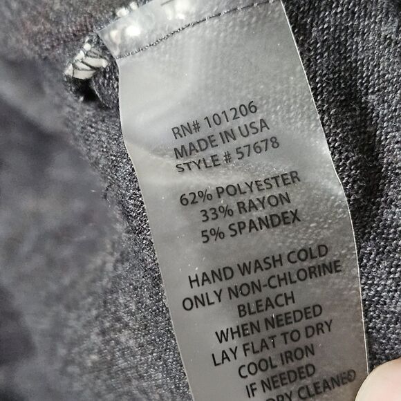 Soft Surroundings Womens Plus Size 1X Tunic Sweater Top Paisley Lightweight Knit - Picture 5 of 8